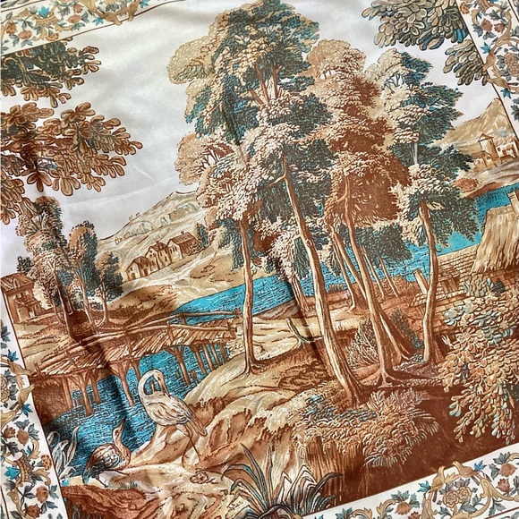 TIE RACK scenic scarf, made in Italy - Picture 12 of 13